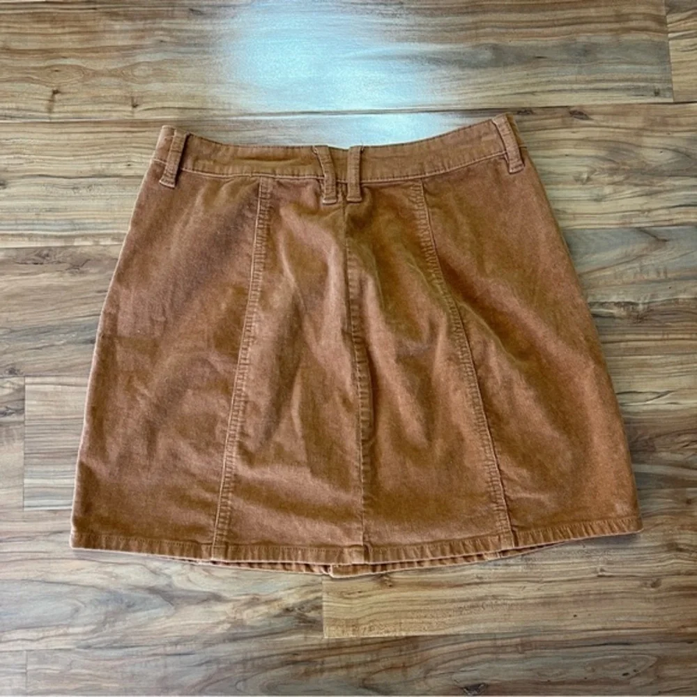 YMI Jeans Brown Corduroy Button Front Mini Skirt Juniors Size‎ 9/29